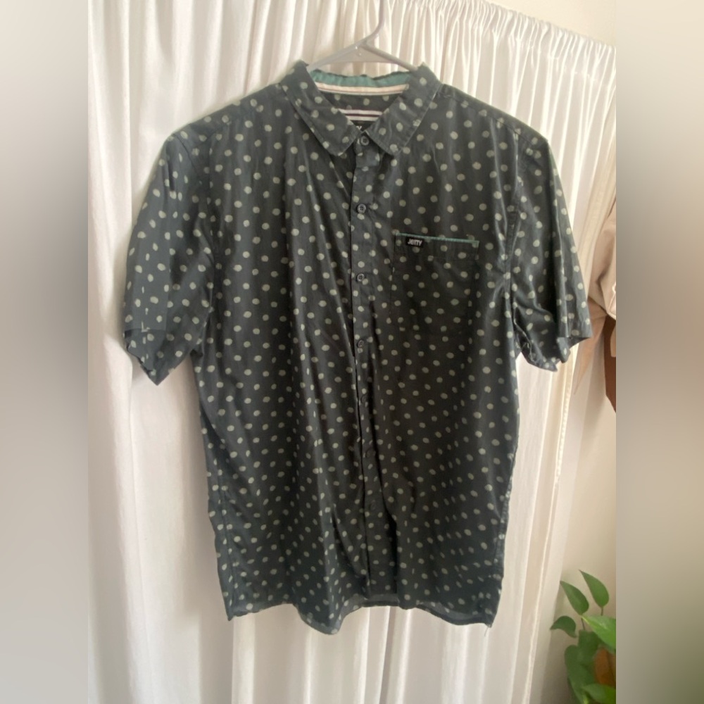 Jetty Polka Dot Men's cotton Shirt